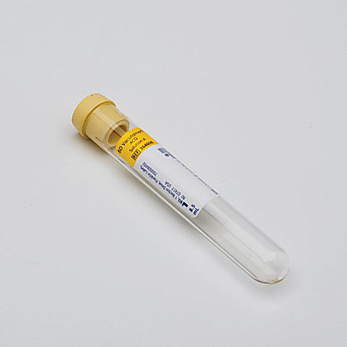 BD Vacutainer Glass ACD Solution A tube 8.5ml (Yellow) x 100