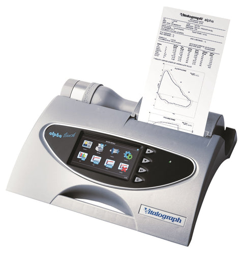 Vitalograph 6000 Alpha Touch Spirometer with Spirotrac Software [Pack of 1]