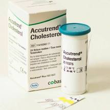 Accutrend Cholesterol Reagent Strips (x25)