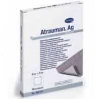 Atrauman Ag Polyester Mesh Dressing for Atraumatic Wound Care, 5cm x 5cm, Pack of 10