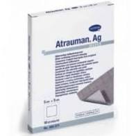 Atrauman Ag Polyester Mesh Dressing for Atraumatic Wound Care, 10cm x 10cm, Pack of 10