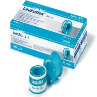 Leukoflex Tape 2.5cm x 5m Waterproof Adhesive Tape per Roll