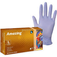 Aurelia Amazing Nitrile Powder Free Gloves - Pack of 300