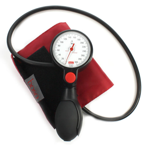 BoSo Profitest Aneroid Sphygmomanometer: Red/Black