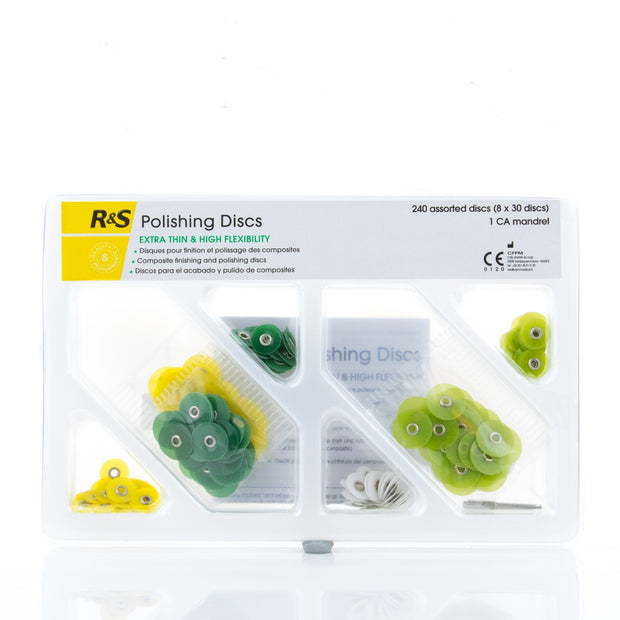 R&S Polishing Discs: Starter Kit (240 + Mandrel)