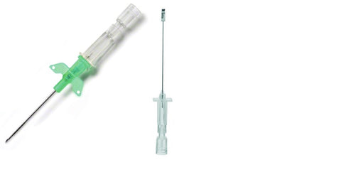 Bbraun Introcan Safety Winged Teflon Catheter 18ga X 1 3/4″ Box of 50