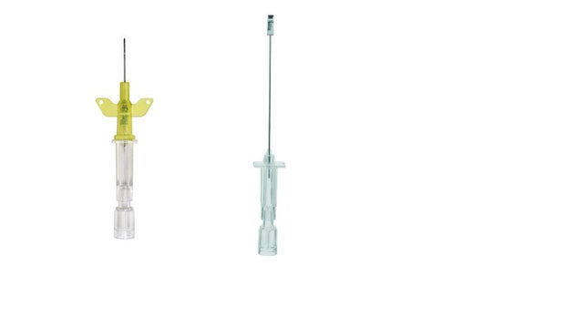 Bbraun Introcan Safety Winged Polyurethane Catheter 24ga X 3/4″ Box of 50