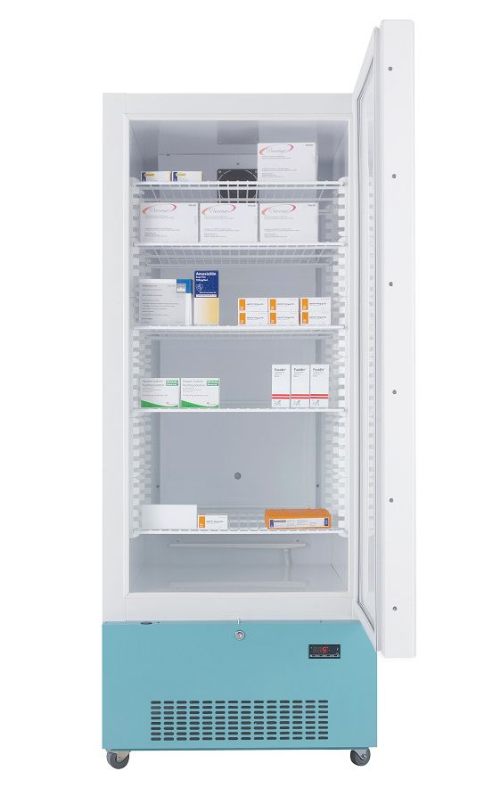 LEC PE1607C Pharmacy Fridge - Solid Door 444L