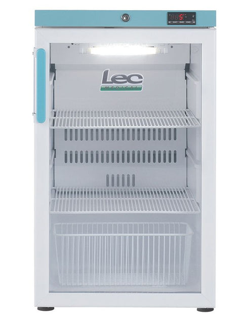 LEC PG307C Pharmacy Fridge - Glass Door – 107L