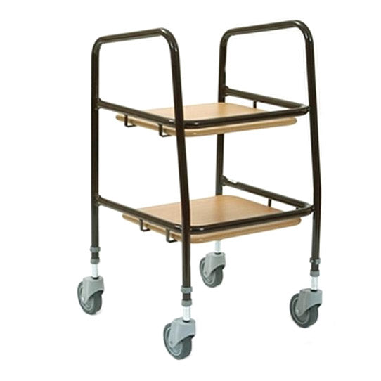 Heathcote Multipurpose Trolley With Laminated Trays