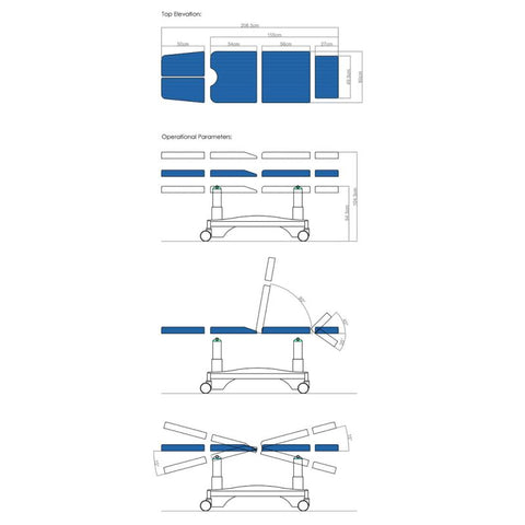 Medi-Plinth Mobile Operating Table