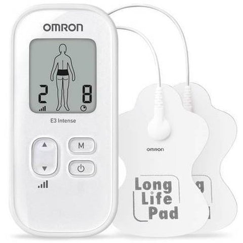 Omron E3 Intense TENS Device - Silver