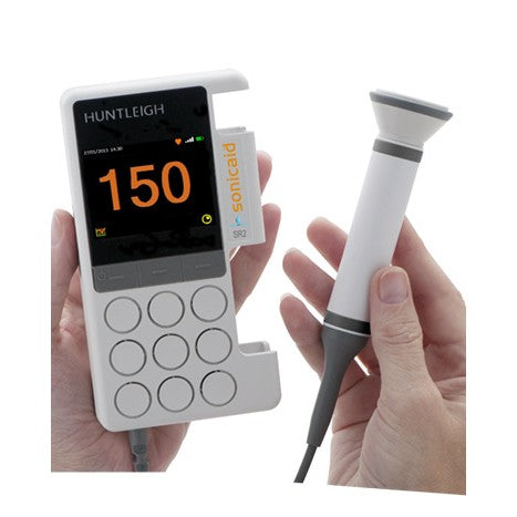 Sonicaid SR3-R Rechargeable Digital Doppler with Medical grade Recharging Kit - 3MHZ Probe