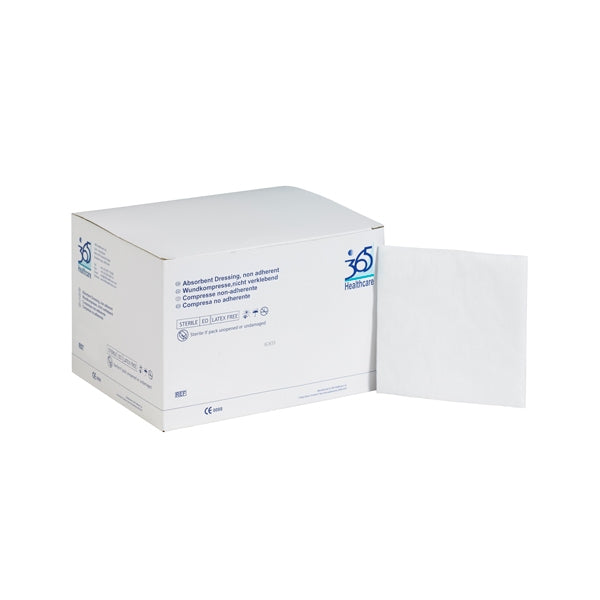 365 Non Adherent Wound Dressings (10 x 20 cm) - Pack of 18