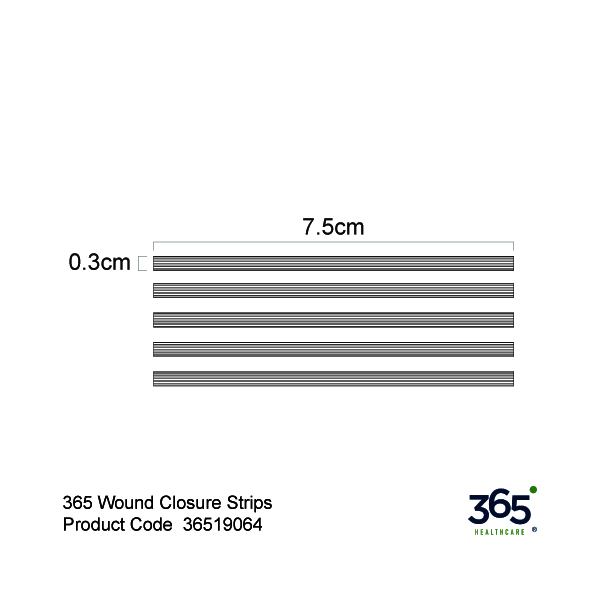 365 Strips (3 mm x 75 mm) - Pack of 16