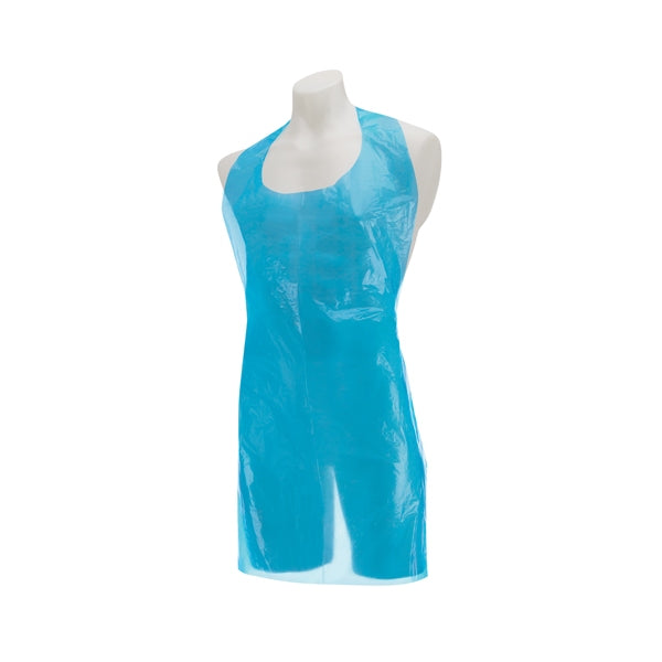 Healthgard Disposable Plastic Aprons Roll - Blue - Pack of 200