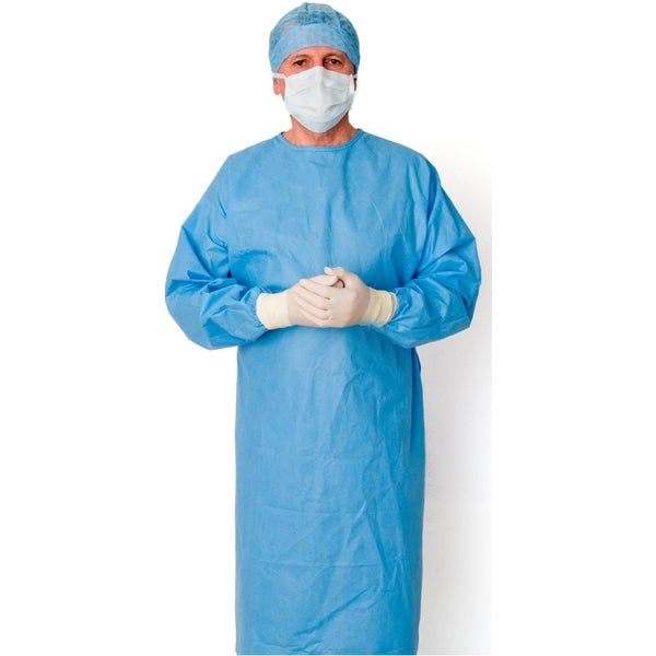 365 Non Sterile Long Sleeve SMS Surgical Gowns (L) - Pack of 100