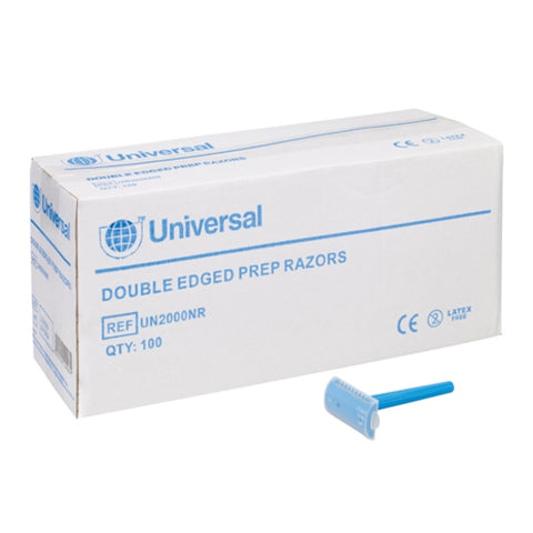 Universal Disposable Prep Razors- Pack of 1000
