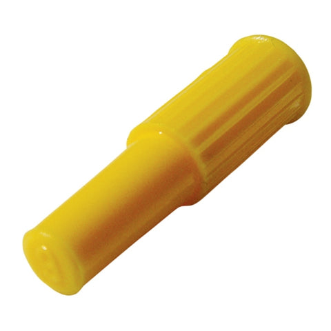 Universal Plugs Female Luer Slips Yellow - Pack of 2000