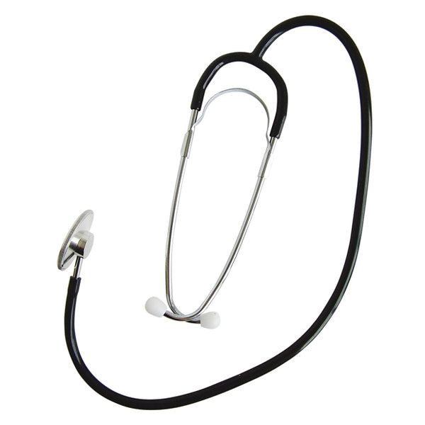 Black Single Head Stethoscopes - Pack of 1