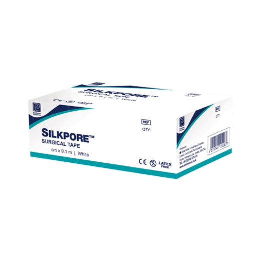 Premier Silkpore Medical Tape 1.25 cm x 9.1 m - Pack of 240