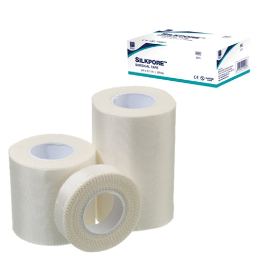 Premier Silkpore Medical Tape 2.5 cm x 9.1 m - Pack of 120