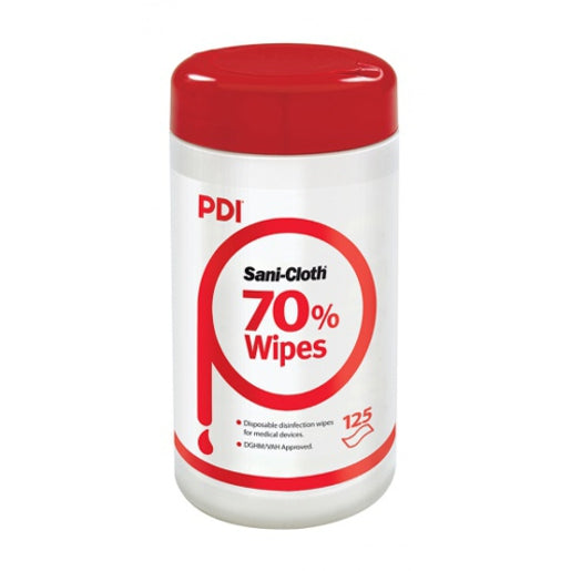PDI Sani-Cloth 70 Alcohol Wipes - Pack of 6