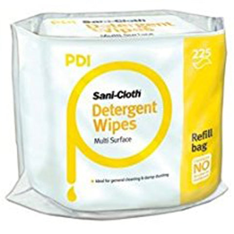 PDI Sani Cloth Detergent Wipes Refill - Pack of 4