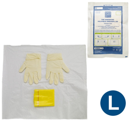 Premier Polyfield Packs Bag Latex Gloves - Pack of 200