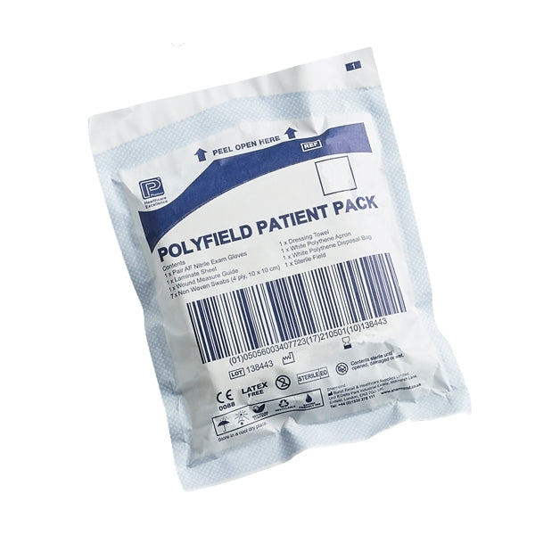 Polyfield Packs White Bag AF Nitrile Gloves - Pack of 20