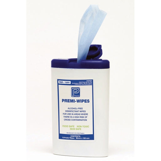 Premier Disinfectant Premi-Wipes - Pack of 40