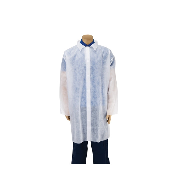 Premier Disposable Non Woven Visitor Coats (XL) - Pack of 100