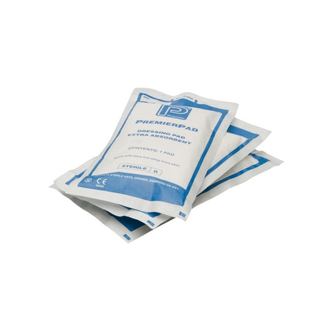 PremierPads Wound Dressing Pads (10 x 20 cm) Pack of 25
