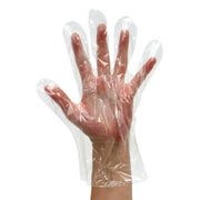 Safecare Clear Polythene Plastic Gloves Pack of 100