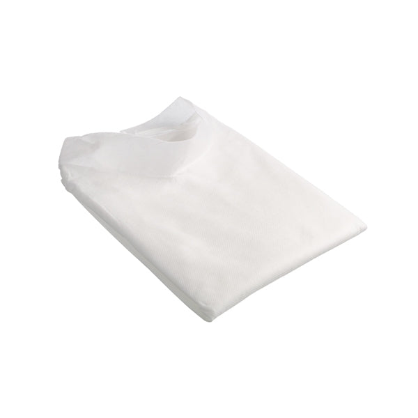 White Styled Collar Adult Shrouds - Pack of 50