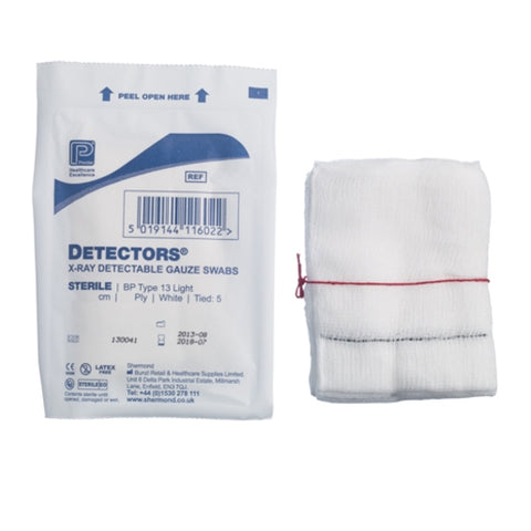 Premier Sterile XRD Swabs 24 Ply White 10 x 15 cm - Pack of 108