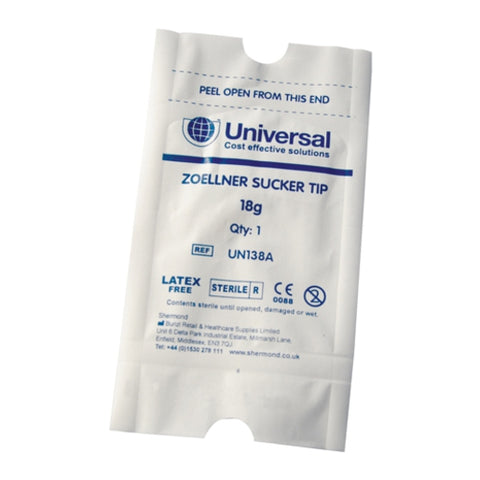Universal Zoellner Suction Tips - Pack of 50