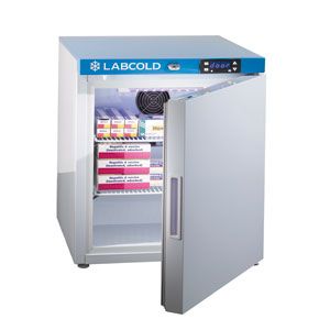 Labcold Pharmacy Refrigerator 36L, H538 X W450 X D510mm - Solid Door