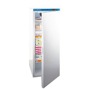 Labcold Pharmacy Refrigerator 340L, H1500 X W600 X D700mm - Solid Door