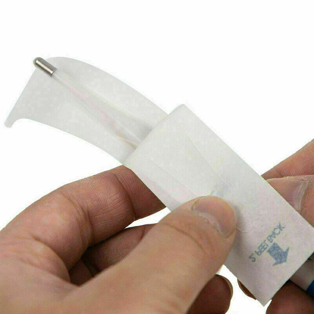 Disposable Protector Digital Thermometer Oral Probe Electronic Cover - 100pcs