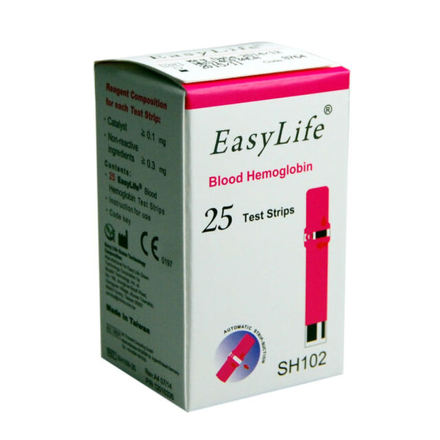 Easy Life Hb Hemoglobin meter, + extra 25 haemoglobin strips