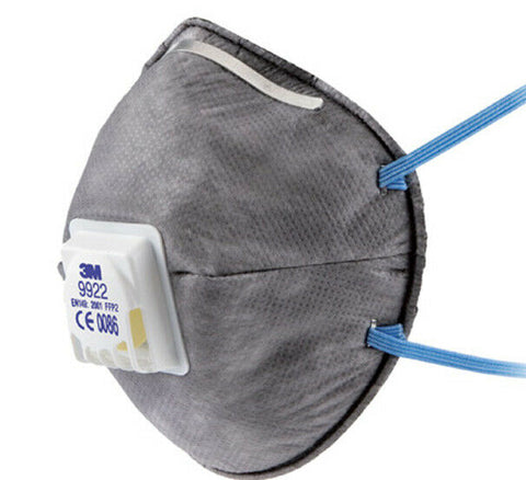 3M9922 Organic Vapour Respirator - Valved (PK-10)