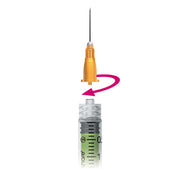 2ml Nevershare Syringe: Green - Pack of 100