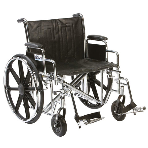 20" Sentra EC Wheelchair with Footrests