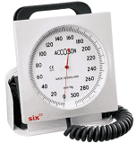 Aneroid Sphygmomanometer, Stand Model with Square Dial, supplied with Adult Cuff
