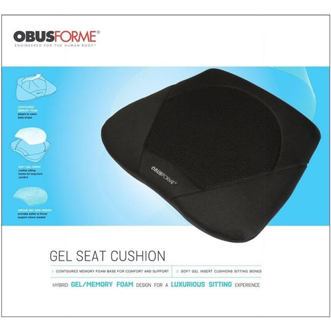 Obusforme - Gel seat - 12.5" c 1.25" x 14"