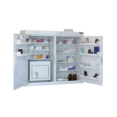 Sunflower Medicine Cabinet with Controlled Drug Inner