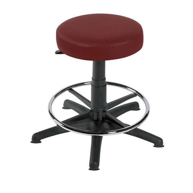 Sunflower Gas-Lift Stool with Glides & Foot Ring