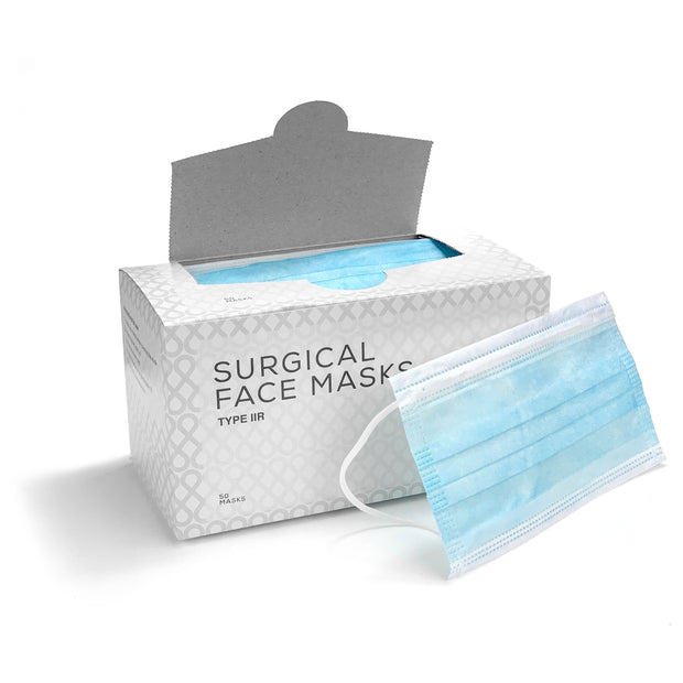 Surgical Face Masks - Type IIR Certified x 50