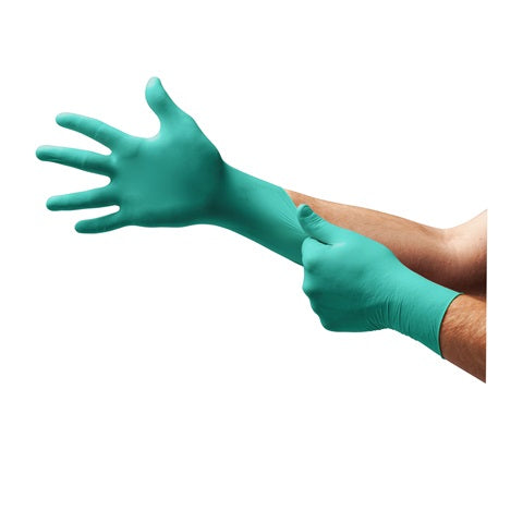 AnsellDisposable Gloves, Neoprene, Green, For Laboratories (Box-100)